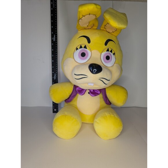 Funko JUMBO 16" Plush FNAF Five Nights At Freddy's Glitchtrap Spring Bonnie - Picture 4 of 10